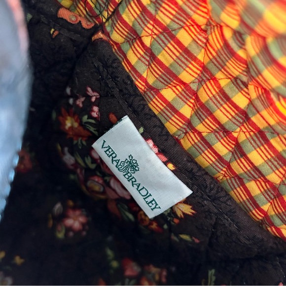 Vera Bradley Retired Brown Shoulder Bag - Picture 6 of 7